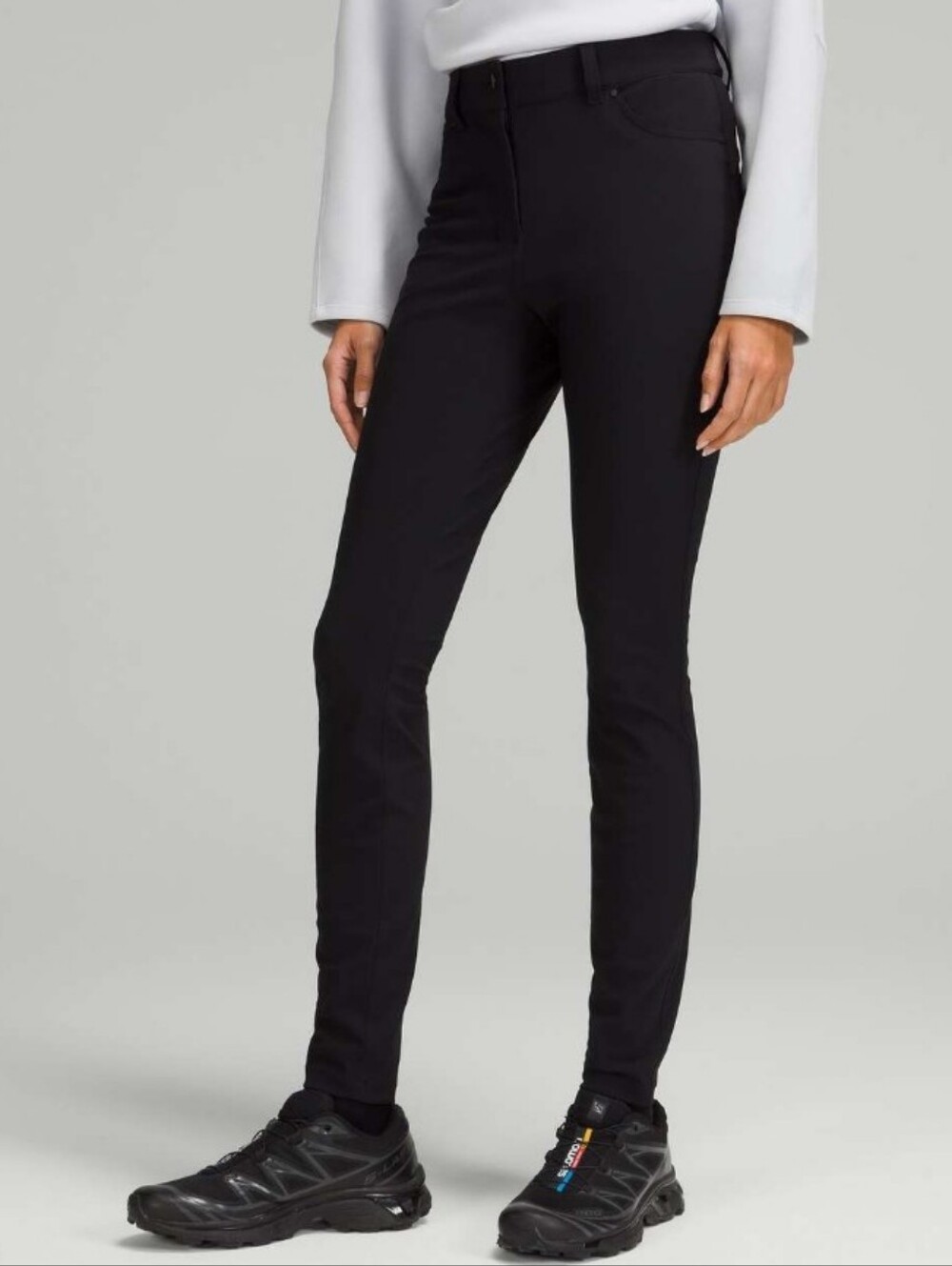 Lululemon City Sleek 5 Pocket 7/8 Pant in Black Size 25